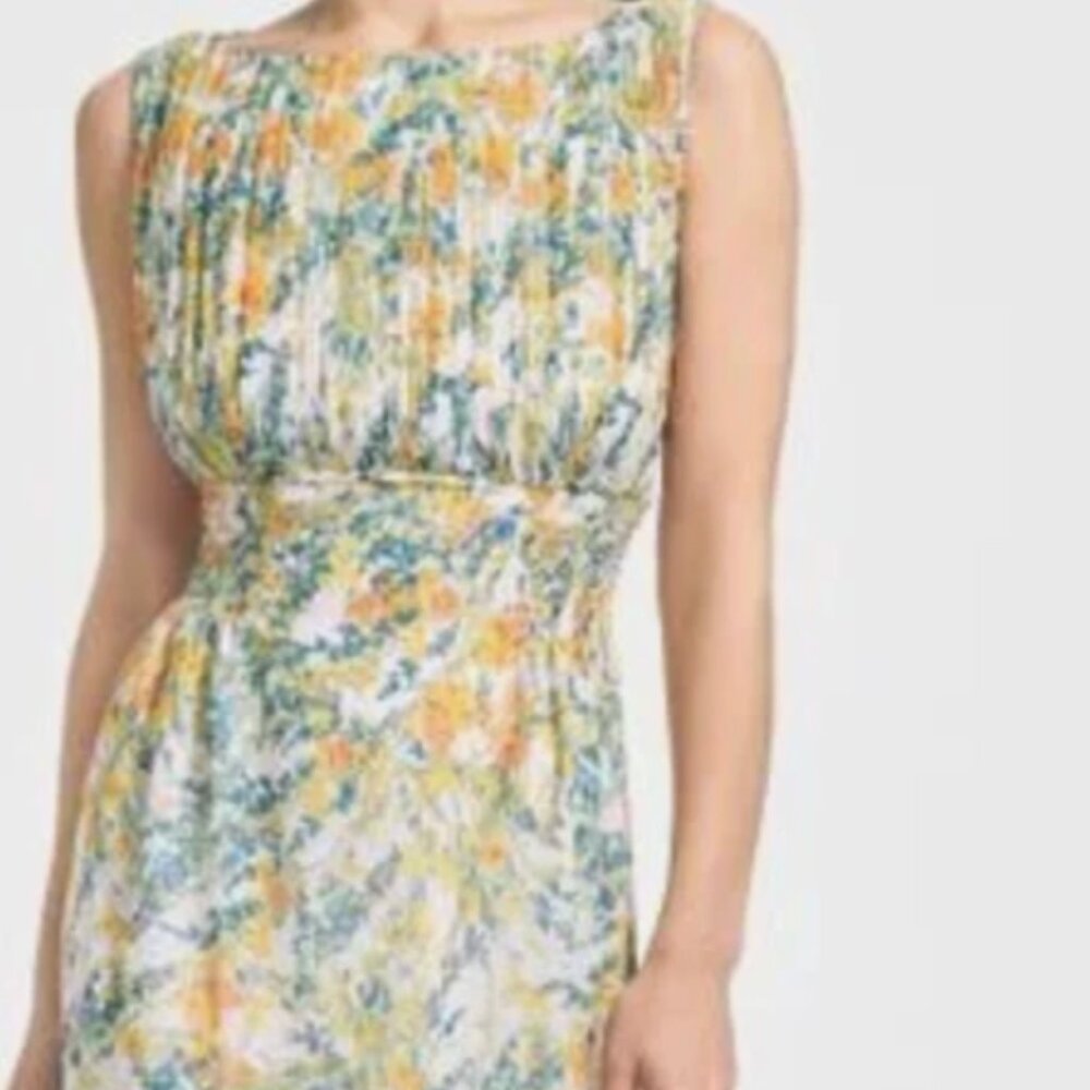 NWT Sachin & Babi Anastasia Size 10 NWT Sunshine/teal